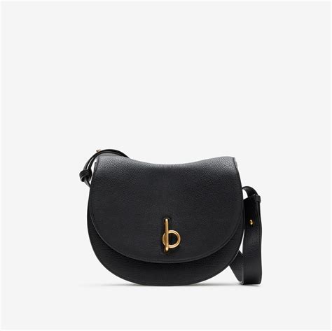 burberry black fabric metal medals|Small Rocking Horse Bag in Black .